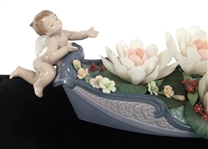 LLADRO PORCELAIN FIGURINE FLORAL ENCHANTMENT