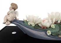 LLADRO PORCELAIN FIGURINE FLORAL ENCHANTMENT