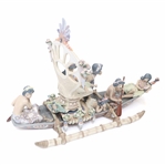 LLADRO PORCELAIN FIGURINE HAWAIIAN CEREMONY