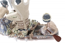 LLADRO PORCELAIN FIGURINE HAWAIIAN CEREMONY