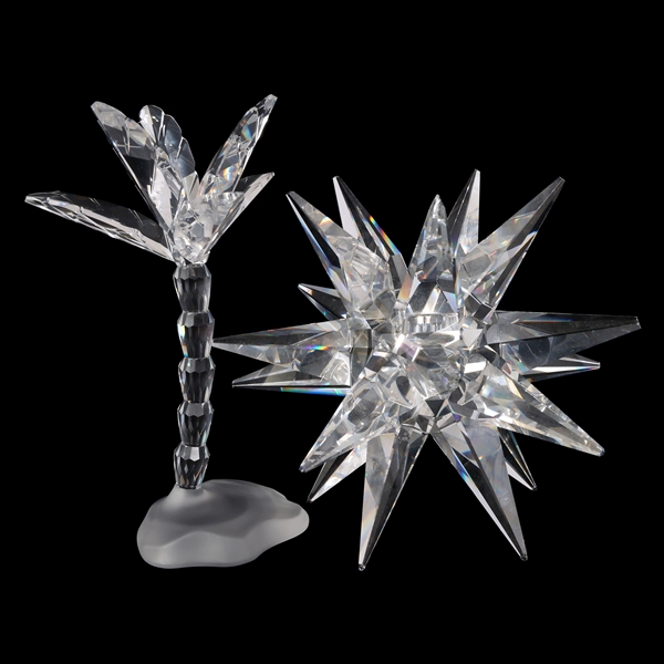 SWAROVSKI CRYSTAL FIGURINES - LOT OF 2