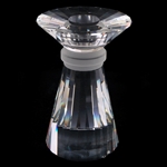 SWAROVSKI CRYSTAL LARGE NEO-CLASSIC CANDLEHOLDERS