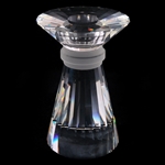 SWAROVSKI CRYSTAL LARGE NEO-CLASSIC CANDLEHOLDERS