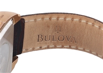 BULOVA AUTOMATIC SKELETON STAINLESS STEEL WRISTWATCH