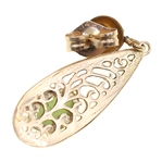 14K YELLOW GOLD EARRINGS - JADE, SAPPHIRE, PEARL & MORE