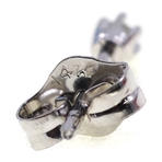 14K WHITE & YELLOW GOLD .02 CT -.04 CT DIAMOND EARRINGS