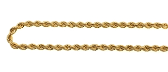 14K YELLOW GOLD 18 ROPE CHAIN