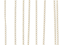 14K YELLOW GOLD NECKLACES - OPAL & TIGER'S EYE