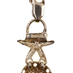 14K YELLOW GOLD MARINE-LIFE FASHION BRACELET