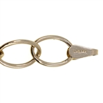 14K YELLOW GOLD HEART CHARM BRACELET
