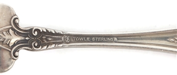 STERLING SILVER TOWLE KING RICHARD PATTERN FLATWARE SET