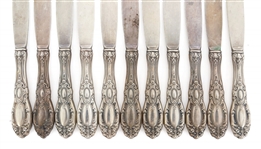 STERLING SILVER TOWLE KING RICHARD PATTERN FLATWARE SET
