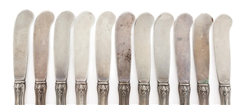 STERLING SILVER TOWLE KING RICHARD PATTERN FLATWARE SET