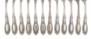 STERLING SILVER TOWLE KING RICHARD PATTERN FLATWARE SET