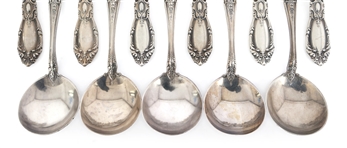 STERLING SILVER TOWLE KING RICHARD PATTERN FLATWARE SET