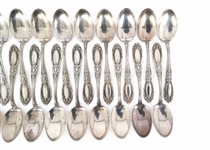 STERLING SILVER TOWLE KING RICHARD PATTERN FLATWARE SET