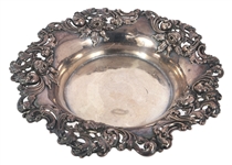 STERLING SILVER WOODSIDE CO. HOLLOWWARE CANDY DISH