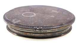 STERLING SILVER McCHESNEY CO. HOLLOWWARE ROUND LID