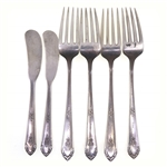 STERLING SILVER ROYAL CREST PROMISE PATTERN FLATWARE