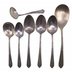 STERLING SILVER ROYAL CREST PROMISE PATTERN FLATWARE