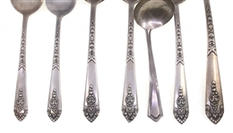 STERLING SILVER ROYAL CREST PROMISE PATTERN FLATWARE
