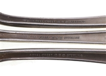 STERLING SILVER ROYAL CREST PROMISE PATTERN FLATWARE