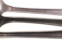 STERLING SILVER ROYAL CREST PROMISE PATTERN FLATWARE
