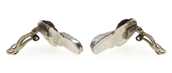 STERLING SILVER & TURQUOISE BRACELET, EARRINGS & RING