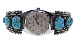 MEN'S STERLING SILVER WATCHBAND, RING & LAPEL PINS