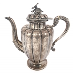 STERLING SILVER SANBORNS MEXICO FLORAL TEA SET