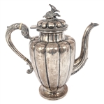 STERLING SILVER SANBORNS MEXICO FLORAL TEA SET