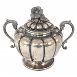 STERLING SILVER SANBORNS MEXICO FLORAL TEA SET