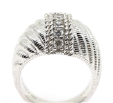 STERLING SILVER JUDITH RIPKA CZ FASHION RING