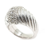 STERLING SILVER JUDITH RIPKA CZ FASHION RING