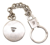 STERLING SILVER TAXCO TWO-SIDED PENDANT & KEYCHAIN