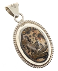 STERLING SILVER TAXCO TWO-SIDED PENDANT & KEYCHAIN