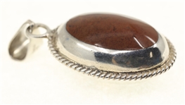 STERLING SILVER TAXCO TWO-SIDED PENDANT & KEYCHAIN