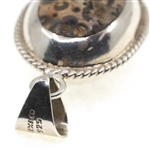 STERLING SILVER TAXCO TWO-SIDED PENDANT & KEYCHAIN