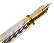 WATERMAN FRENCH .800 SILVER CASE FOUNTAIN PEN