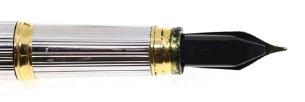 WATERMAN FRENCH .800 SILVER CASE FOUNTAIN PEN