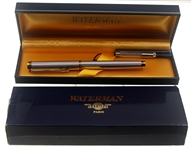 WATERMAN FRENCH .800 SILVER CASE FOUNTAIN PEN