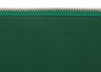 GIVENCHY GREEN CALFSKIN LEATHER SMALL HOBO BAG