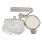 JUDITH LEIBER SWAROVSKI CRYSTAL FLORAL THEME CLUTCH