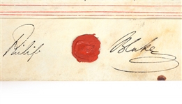 1817 BRITISH SETTLEMENT OF LEASEHOLD DOCUMENT 