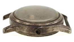 STERLING SILVER WRISTWATCH CASE