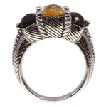 STERLING SILVER JUDITH RIPKA TOURMALINE FASHION RING