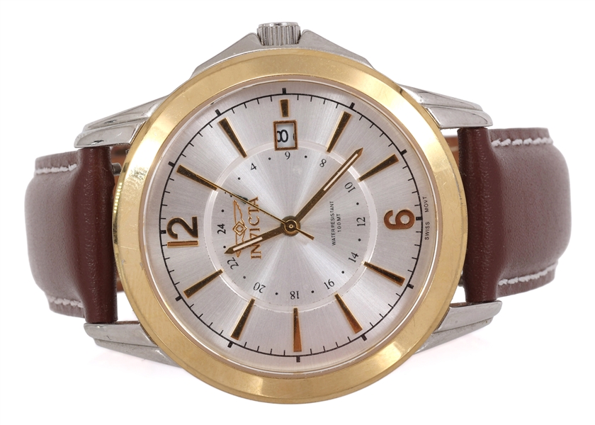 MENS INVICTA MODEL 3373 SWISS QUARTZ WRISTWATCH