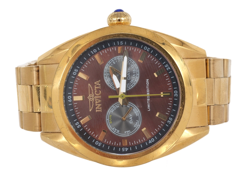MENS INVICTA MODEL 14710 SWISS QUARTZ WRISTWATCH