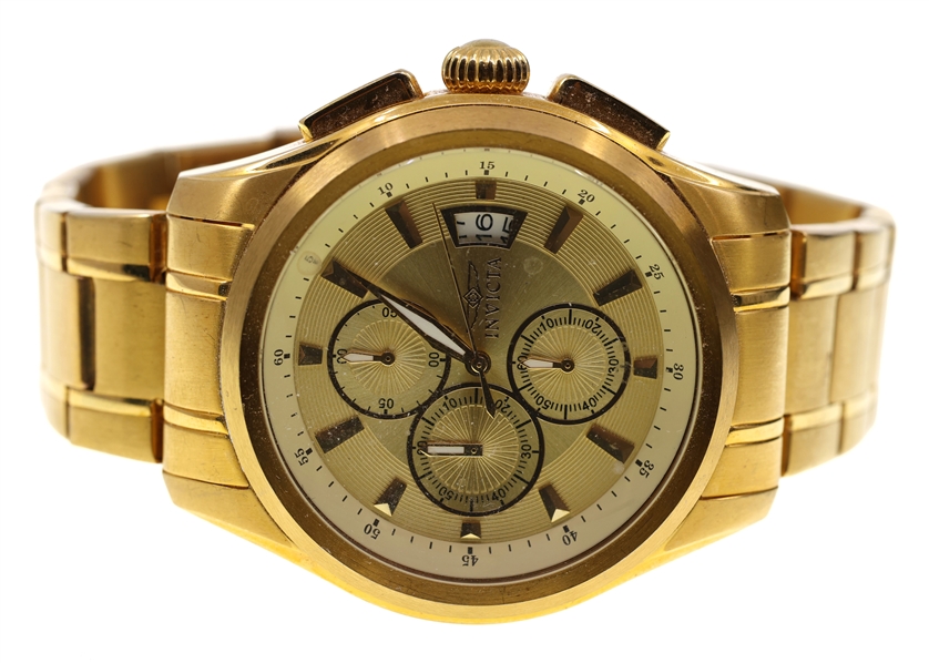 MENS INVICTA MODEL 1484 JAPAN QUARTZ WRISTWATCH