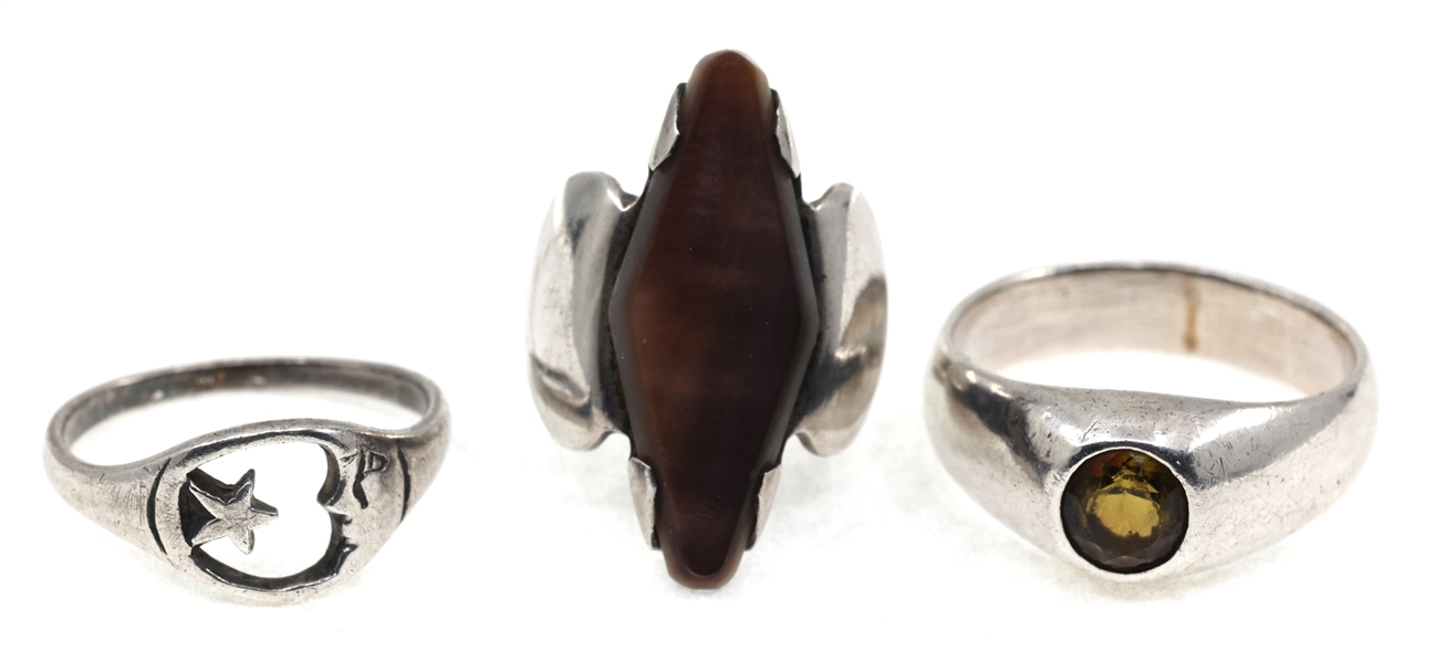 STERLING SILVER FASHION RINGS